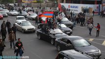 Police pull over 18 vehicles without licences plates in Armenia’s capital