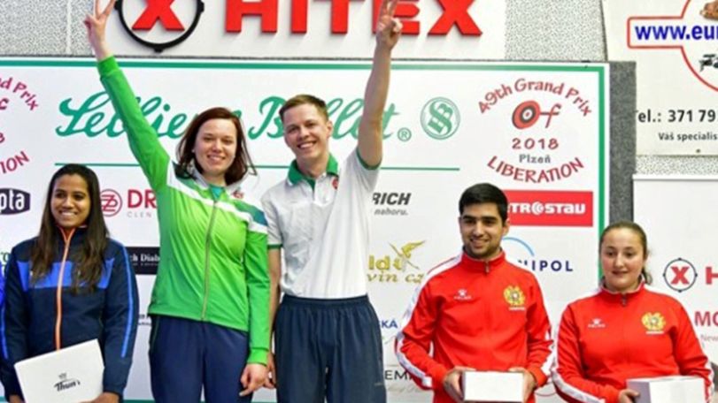 Armenian shooters win bronze at Pilsen Grand Prix