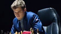 Чемпион мира Магнус Карлсен за 17 минут обыграл в шахматы 15 сотрудников ООН