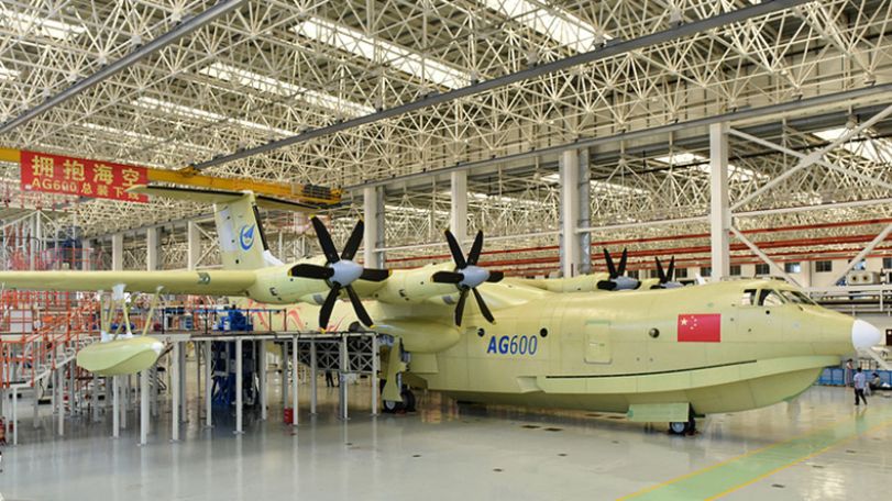 China aiming to deliver world's largest amphibious aircraft by 2022