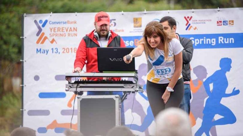 Spring Run 2018 marathon sponsored by Converse Bank held in Yerevan