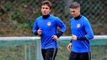 National team holds training session ahead of friendly with Moldova