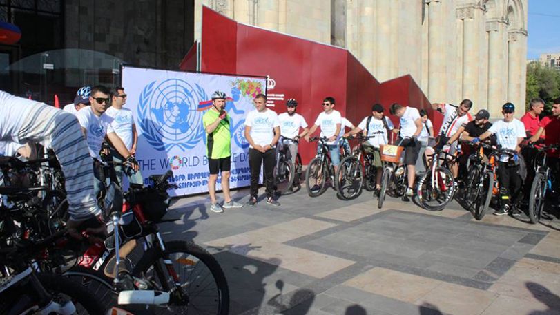 World Bicycle Day 2018 marked in Yerevan