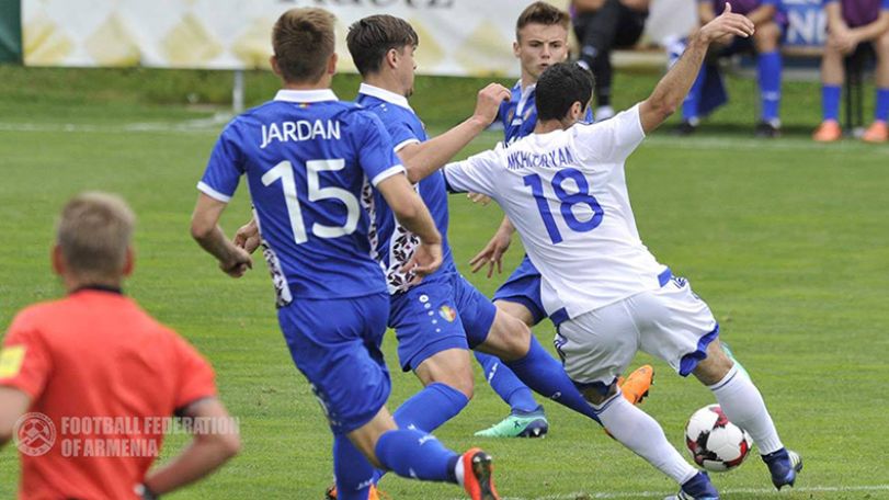 Armenian national team played draw with Moldova