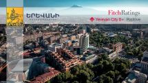 Fitch Ratings affirms Yerevan at ‘B+’; outlook positive