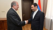 Armenian president speaks of huge untapped potential in Iran-Armenia trade relations