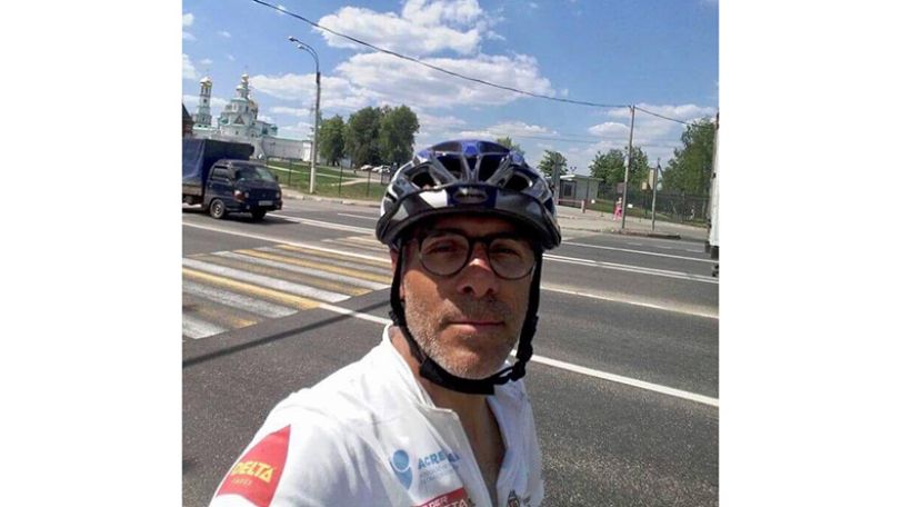 Պորտուգալացին հեծանիվով հասել է Ռուսաստան