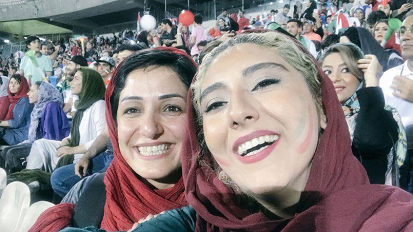 Iranian women attend first World Cup screening in nearly 40 years