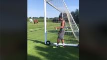 Mkhitaryan scores incredible goal in Arsenal training