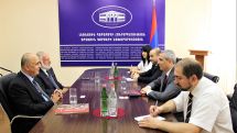 Artsakh FM hosts Lebanese Gardenia Grain D'Or founder