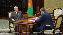После новостей об инсульте Лукашенко провел первую встречу