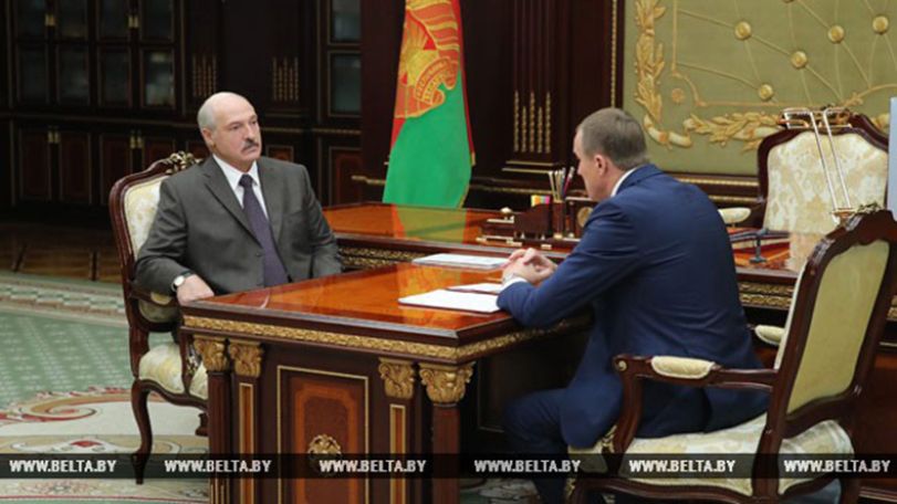 После новостей об инсульте Лукашенко провел первую встречу