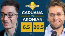 Aronian smashes Caruana at the Speed Chess Championship