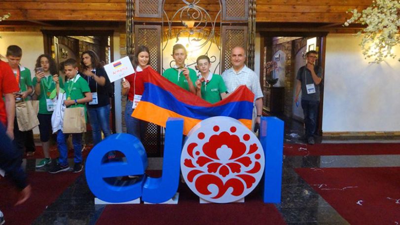 Armenia conquers gold and bronze medals at European Junior Olympiad in Informatics