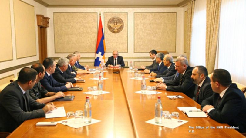 Artsakh president convoked a meeting of the Security Council