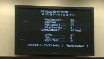 Armenian parliament fully passes bill criminalizing electoral bribes