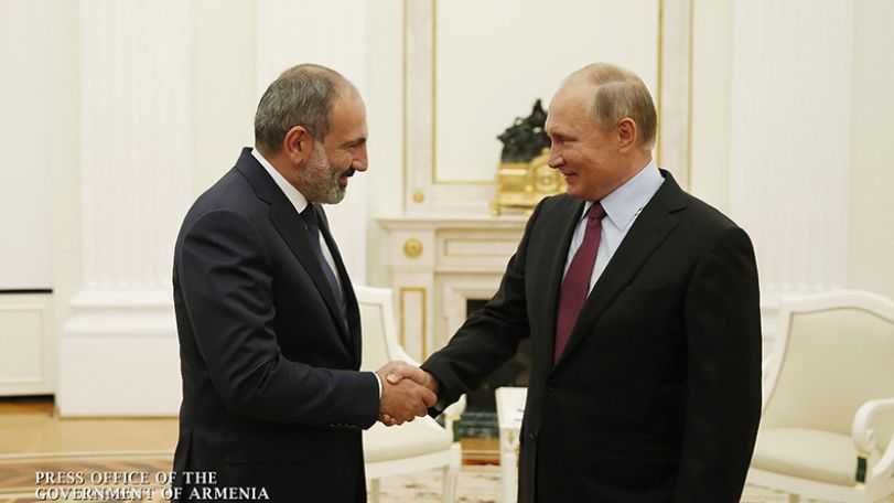 Russia’s Putin accepts Pashinyan’s invitation to visit Armenia