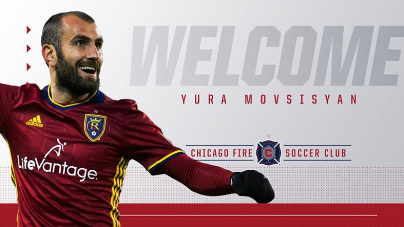 Yura Movsisyan to play with the Chicago fires