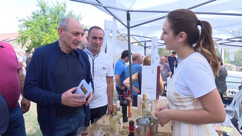 Տող գյուղում անցկացվել է Արցախյան գինու ավանդական փառատոնը