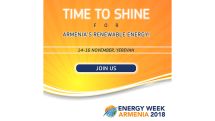 Yerevan to host Energy Week 2018 in November