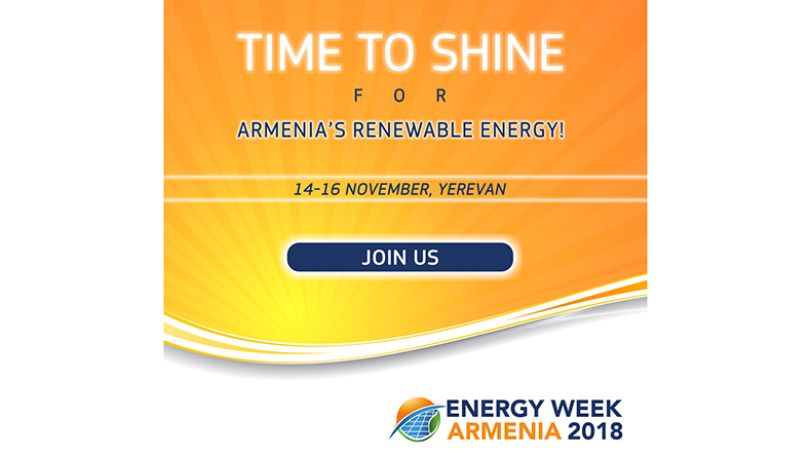 Yerevan to host Energy Week 2018 in November