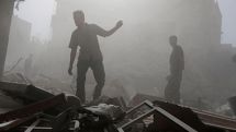 The airwaves are still heaving with spin two days after US airstrikes against Syria