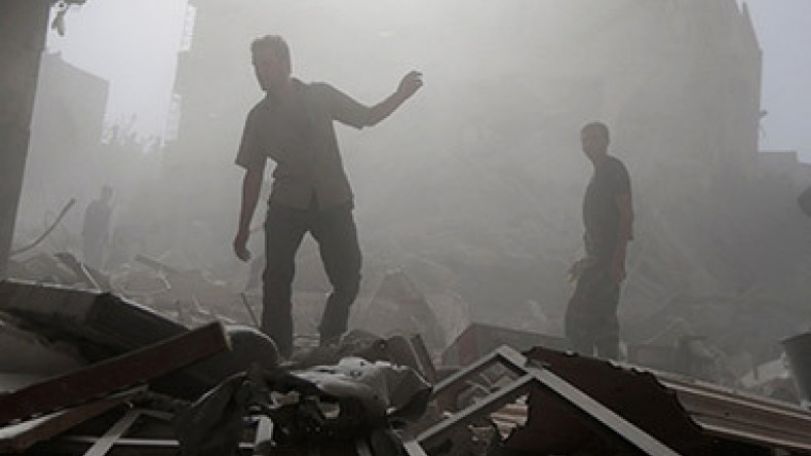 The airwaves are still heaving with spin two days after US airstrikes against Syria