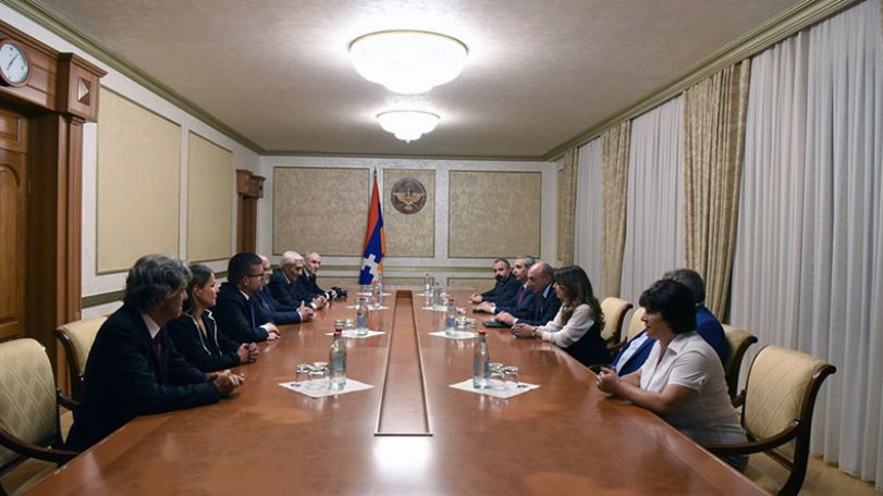 Delegation of the French town Alfortville visiting Artsakh