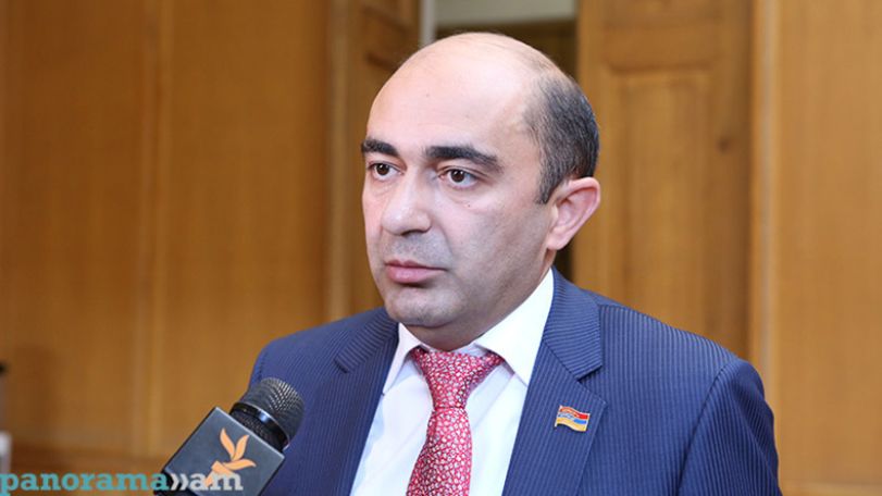 Э. Марукян: Кандидатура Пашиняна на пост премьера Армении была выдвинута от фракции «Елк», остальное пусть комментирует он