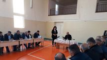 Artsakh president holds consultation in Shahumyan region