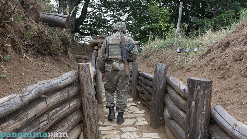 Unidentified trespasser detained in Yeraskh direction