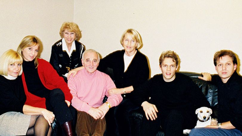 Aznavour’s daughter publishes new family photo of the great chansonnier