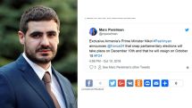 Почему об отставке премьера Армении Никола Пашиняна сообщает иностранное СМИ? Ответил Арман Егоян