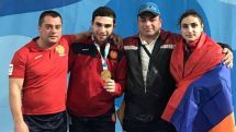 Armenia wins first gold at the 2018 Youth Olympic Games