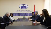 Foreign Minister of Artsakh received member of the European Parliament Jaromir Stetina