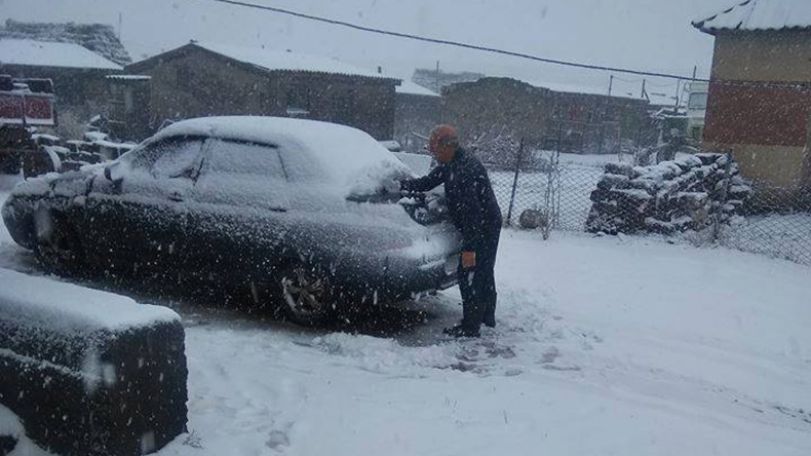 First snow of season falls in Armenia’s north west