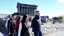 Jeremy Delver is impressed with the luxury of “Garni” temple