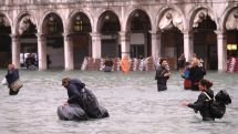 Five dead, Venice flooded as storms lash Italy
