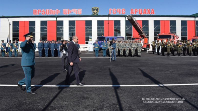 Бако Саакян: Деятельность Госслужбы по чрезвычайным ситуациям находится в центре особого внимания властей Арцаха