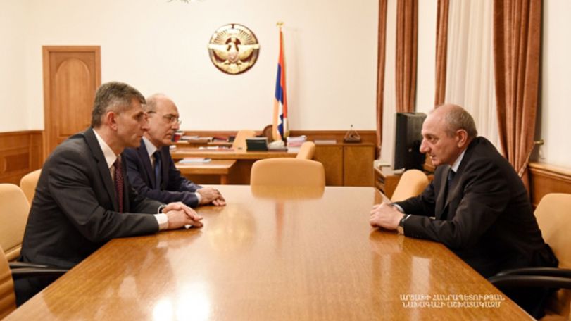 Բակո Սահակյանի մոտ քննարկվել են ղարաբաղյան հակամարտության կարգավորմանն առնչվող հարցեր