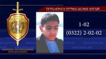 Missing 12-year-old boy found dead in Armenia’s Vanadzor
