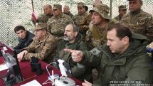 Pashinyan visits military base, follows special tactical drills