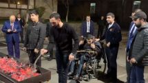 Семья Роберта Абаджяна  отметила день рождения сына – Героя Арцаха – в Реабилитационном центре защитника Отечества