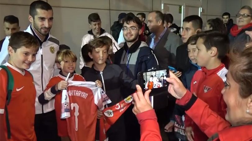 Mkhitaryan thanks fans for support at Armenia’s match against Gibraltar