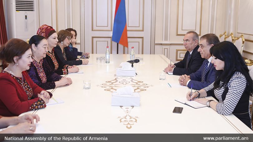 Բաբլոյանը Թուրքմենստանի պատվիրակությանը ներկայացրել է նորածնային սքրինինգի ծրագրերը