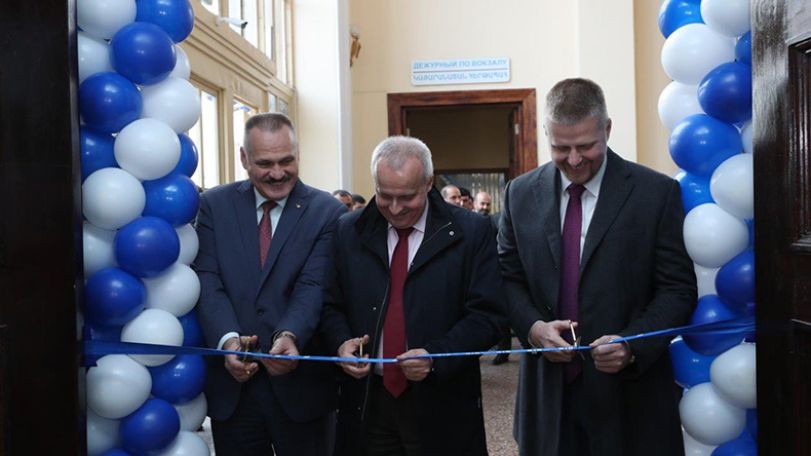 ՎՏԲ-Հայաստան Բանկը բացել է նոր «Տիգրան Մեծ» մասնաճյուղը երկաթգծի կայարանի շենքում