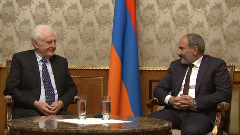 Armenia’s acting PM hosts National Instruments CEO
