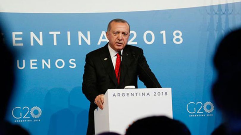 Erdogan denies the Armenian Genocide during G20 summit