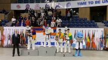 Armenian athletes win silver, bronze at Kyokushin European and World C'ships
