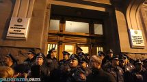 Protest march in support of ex-President Kocharyan underway in Yerevan